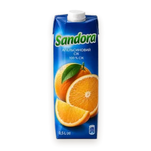 Сік Sandora Апельсиновий 0.5 л — Bellissimo Pizza