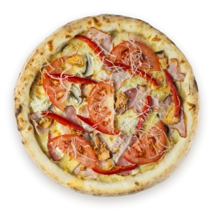 Піца М'ясна з Пармезаном — Bellissimo Pizza